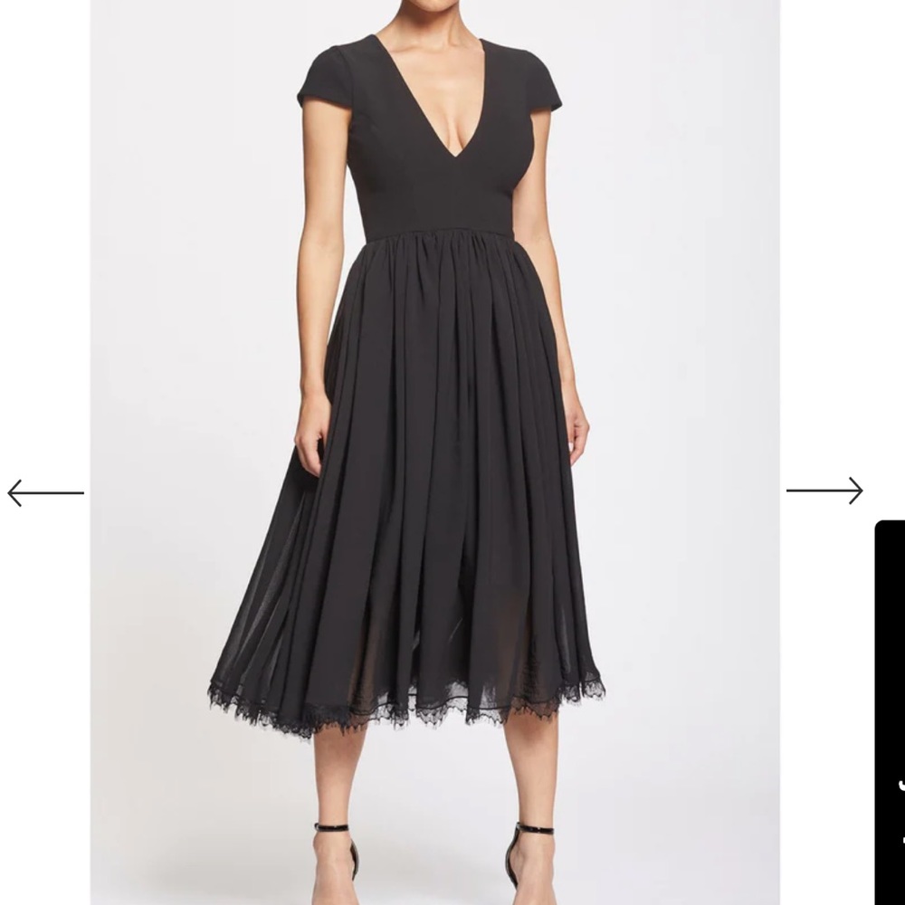 Dress The Population Corey Dress in Black